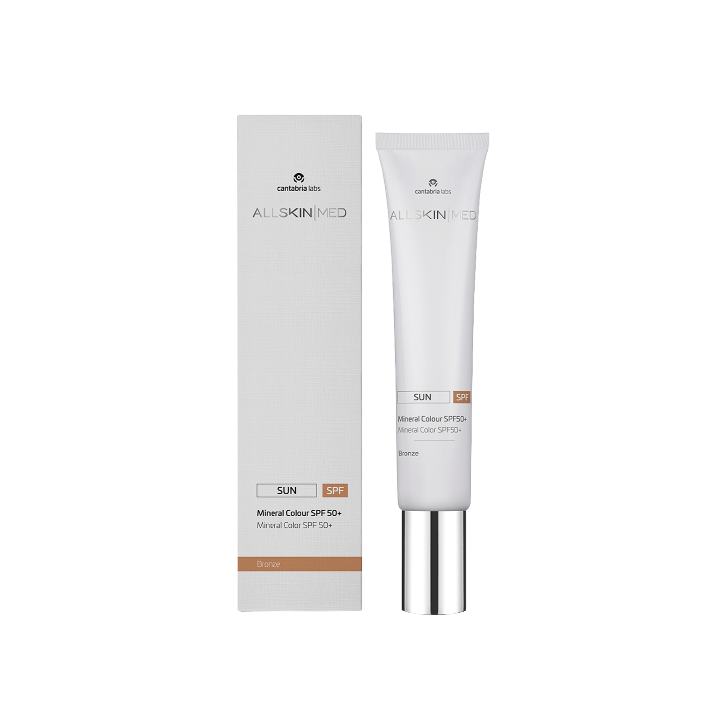 All Skin Med Mineral Color SPF 50 + Protector Solar BRONZE (50ml)