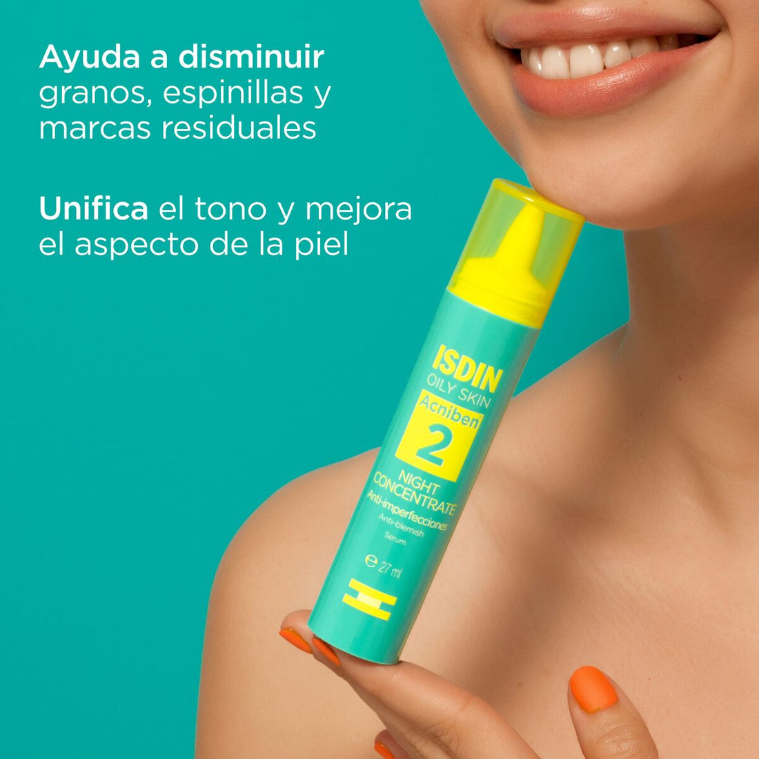 ISDIN Acniben Night Concentrate Anti-Imperfecciones (27ml) AHORA CON UN MINI NECESER GRATIS