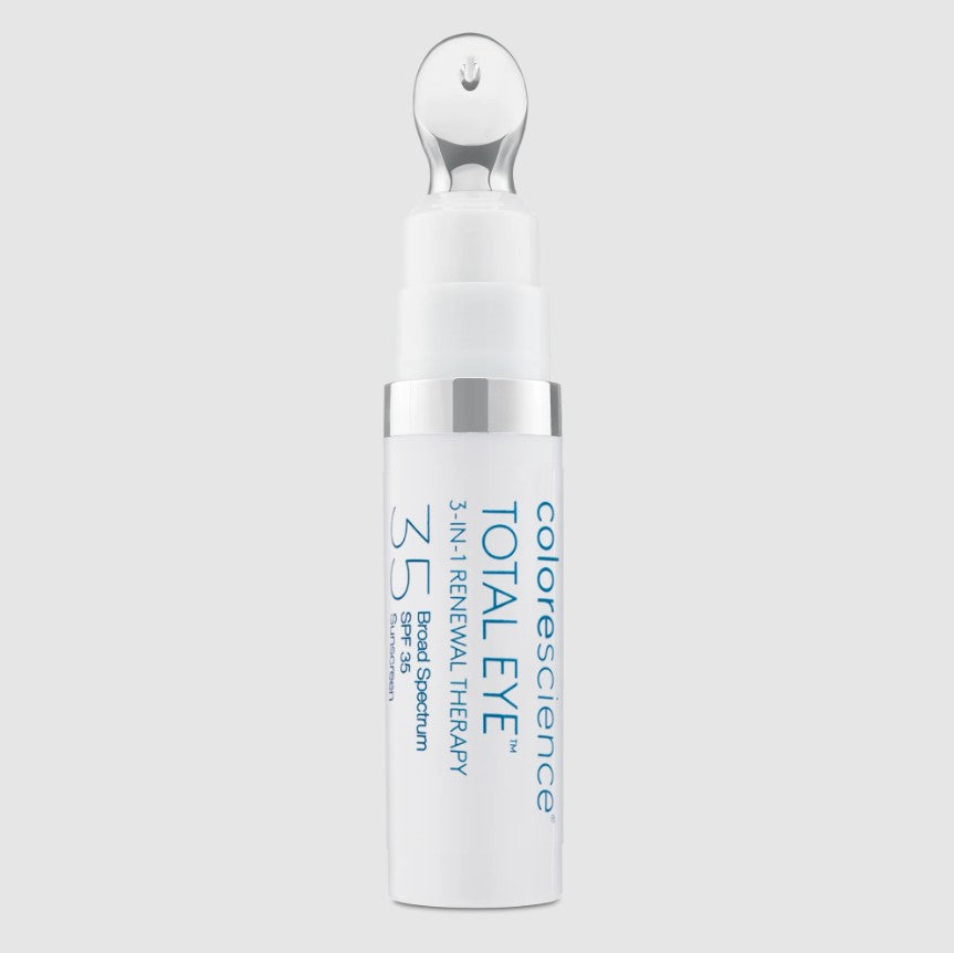 Colorescience Total Eye-Contorno de Ojos con Pigmento Claro 3 en 1 SPF 35 (7ml)