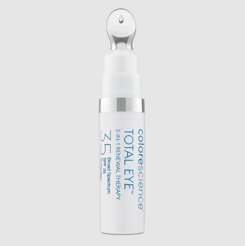 Colorescience Total Eye-Crema Contorno de Ojos 3 en 1 SPF 35 En Tono  Medio (7ml)