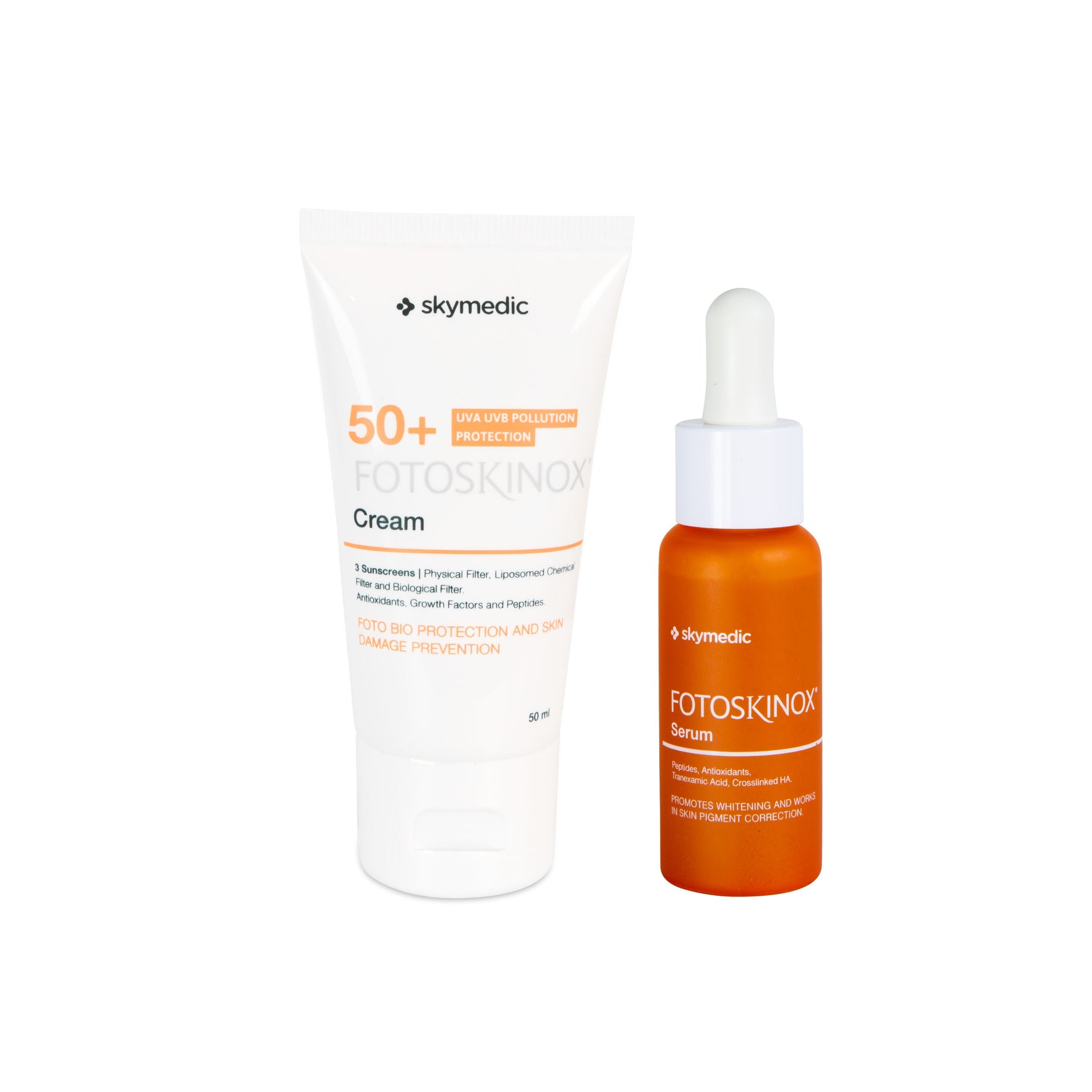 Skinox Dark Spots-Tratamiento En El Domicilio (Crema 50ml+Serum 30ml)
