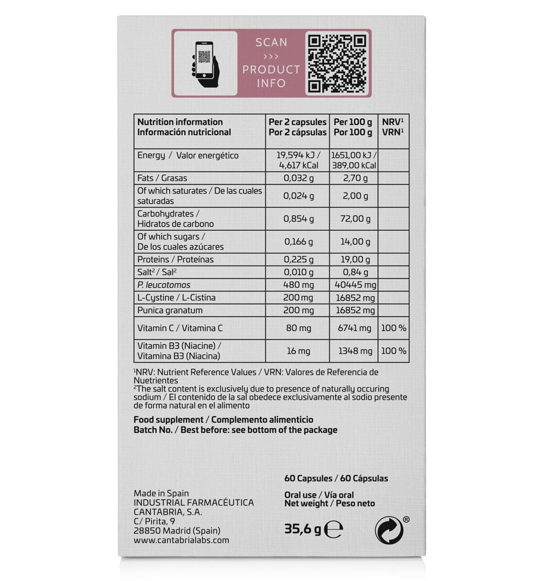 All Skin Med Pigmentation Capsulas Pigment Control (60 capsulas)