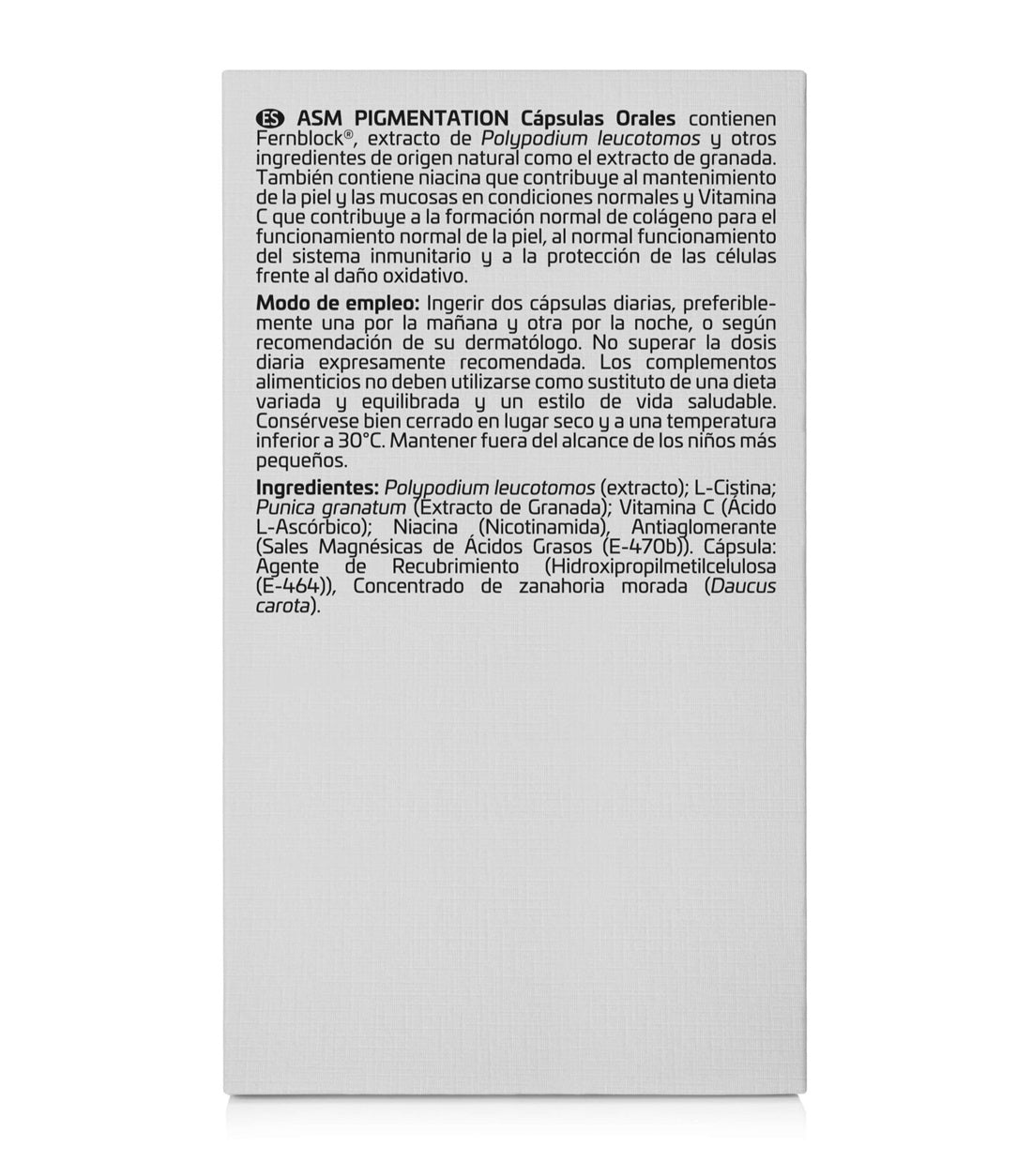 All Skin Med Pigmentation Capsulas Pigment Control (60 capsulas)