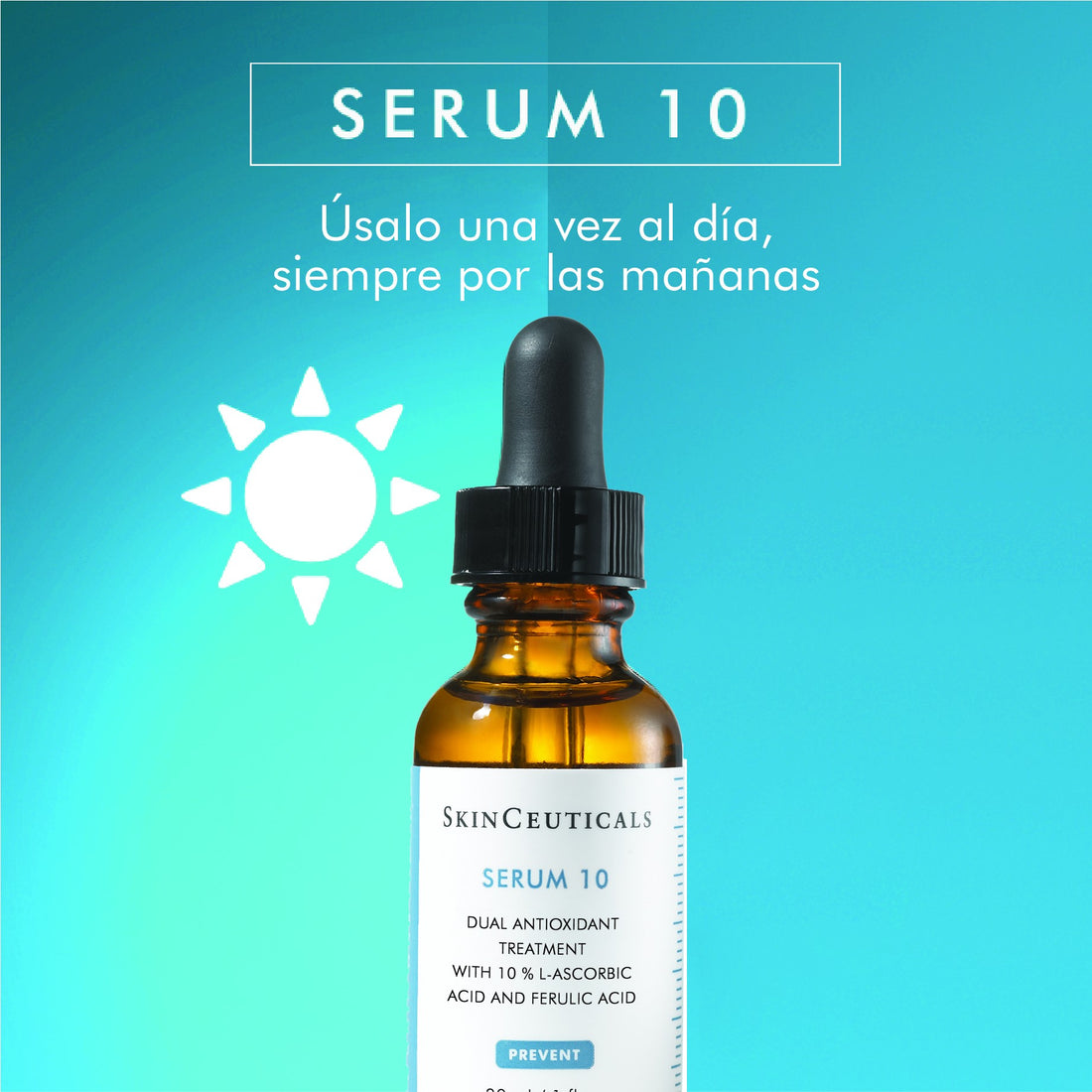 Skinceuticals Serum 10 (30ml)+REGALO: HA Intensifier Multi-Glycan (15ml) + 2x A.G.E Interrupter Advanced (3ml)