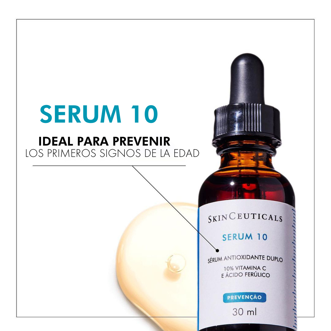 Skinceuticals Serum 10 (30ml)+REGALO: HA Intensifier Multi-Glycan (15ml) + 2x A.G.E Interrupter Advanced (3ml)
