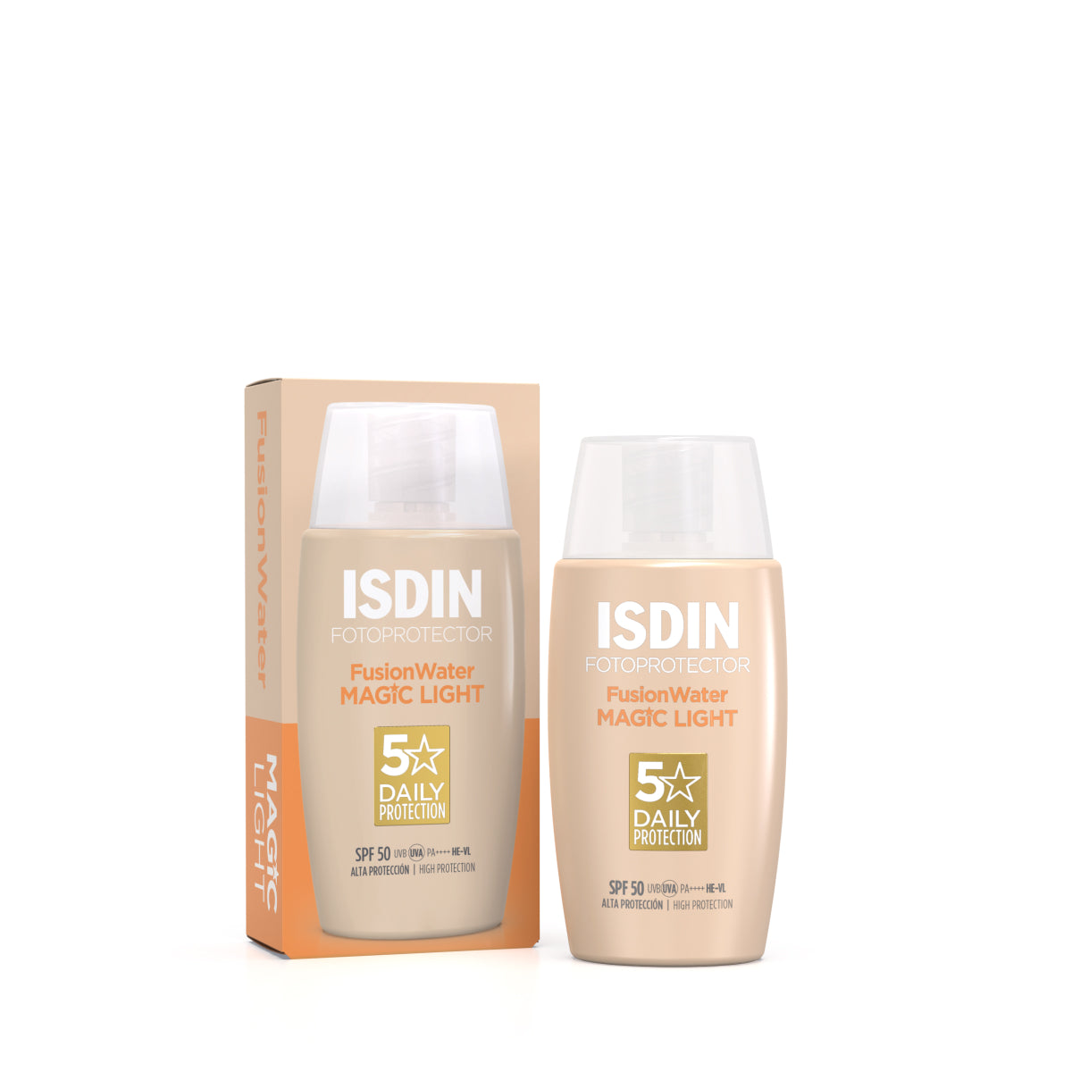 ISDIN Fotoprotector Fusion Water MAGIC Light/Claro SPF 50 (50ml)
