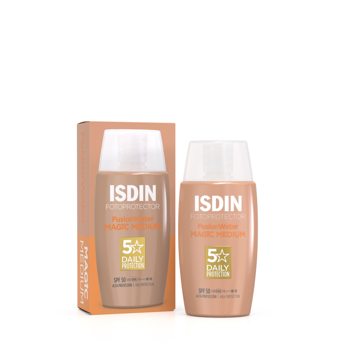 ISDIN Fotoprotector Fusion Water MAGIC Medium/Medio SPF 50 (50ml)