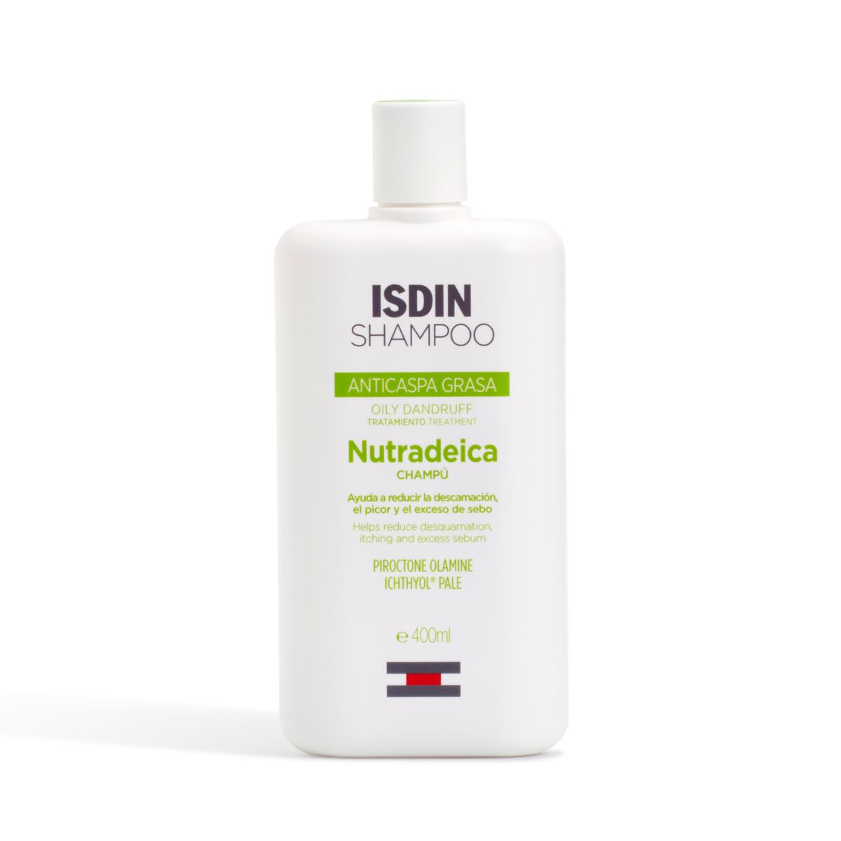 ISDIN Shampoo Anticaspa Grasa Nutradeica Champú (400ml)