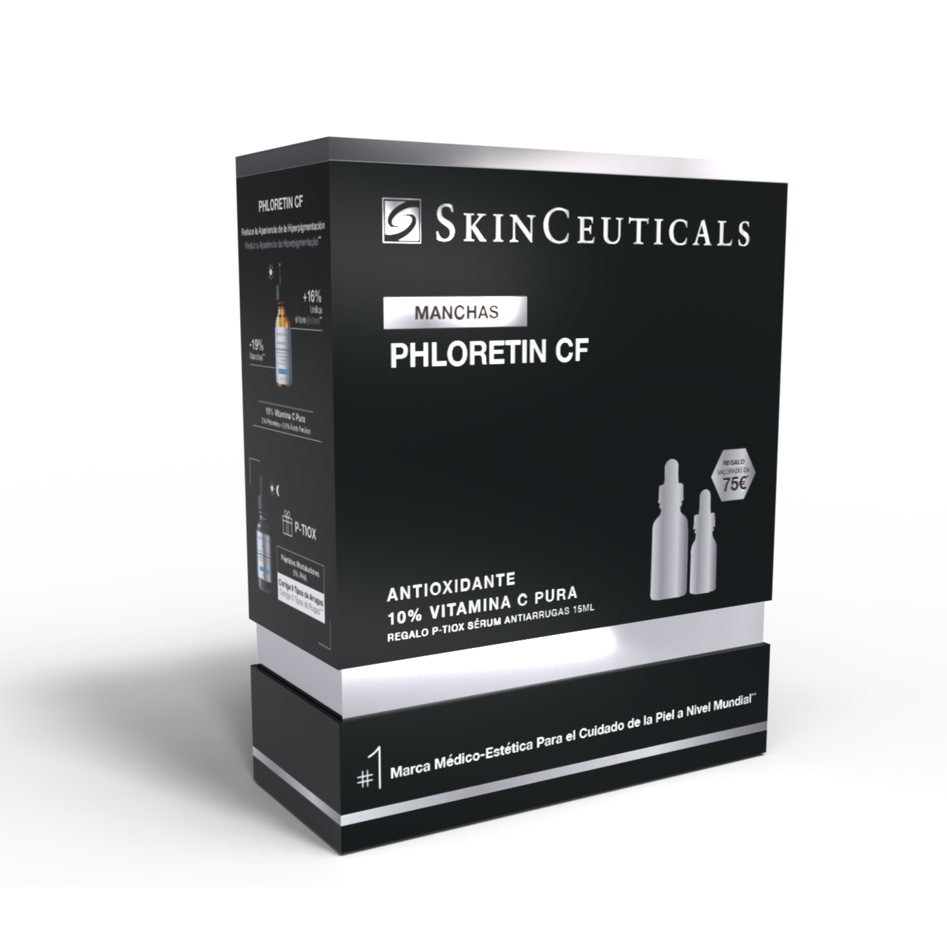 Skinceuticals Phloretin CF Serum (30ml) + Regalo: P-Tiox (15ml) Cofre