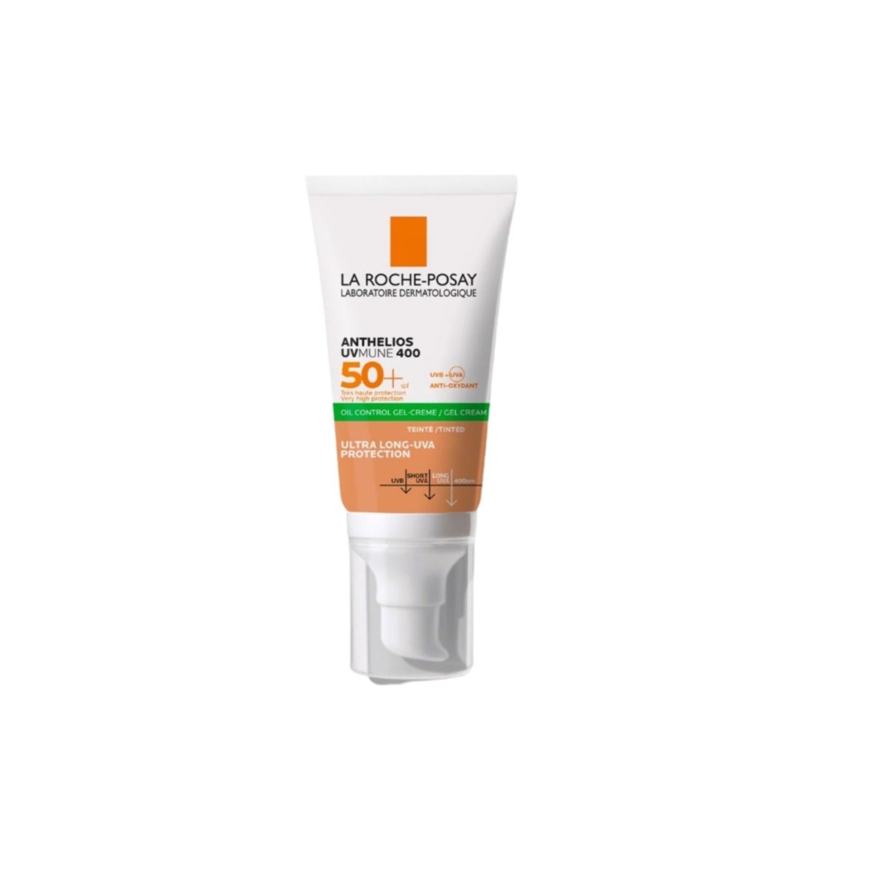 La Roche Posay Anthelios UVMUNE 400 Oil Control Gel-Crema SPF50+ Con Color (50ml)