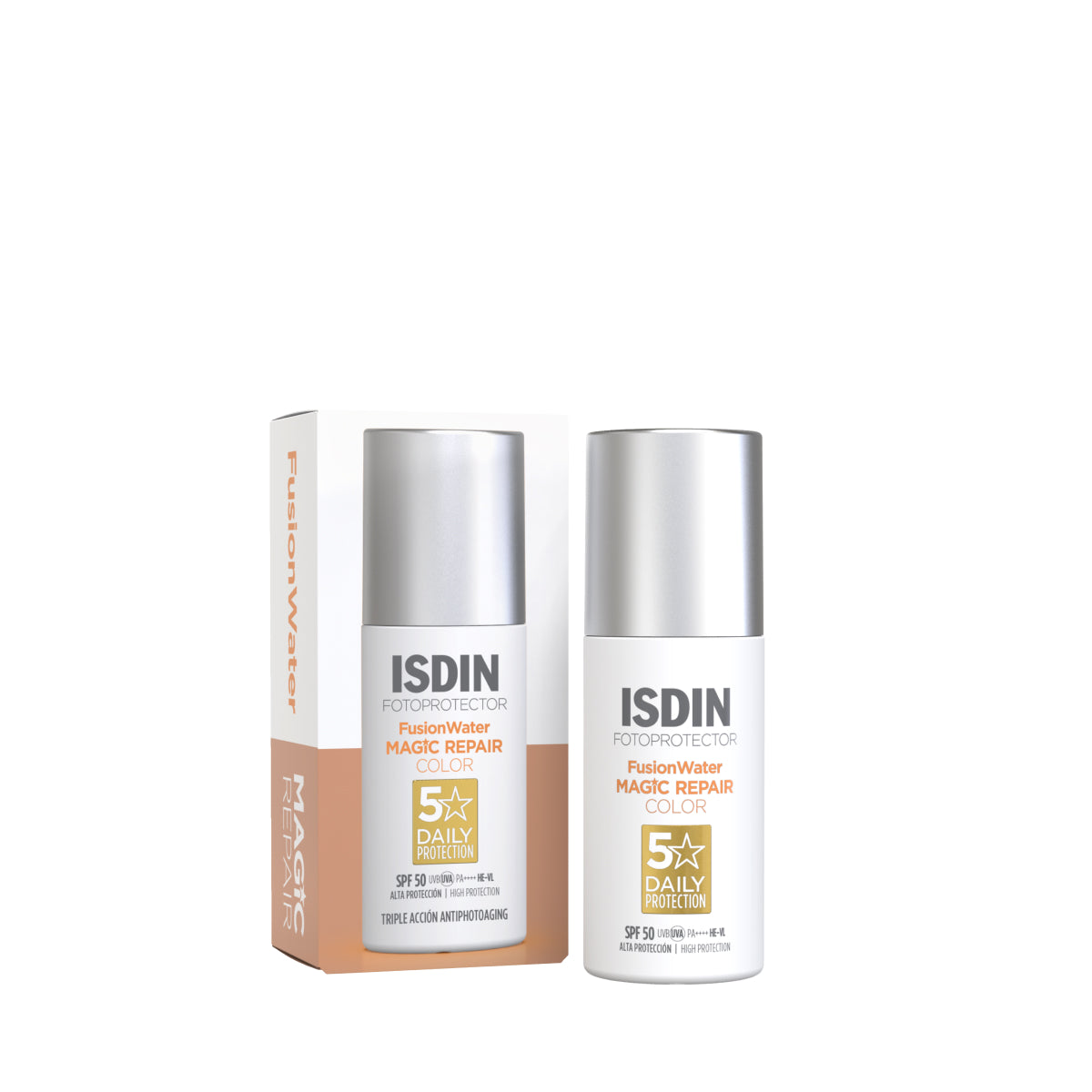 ISDIN Fusion Water MAGIC Repair Color SPF 50 (50ml)