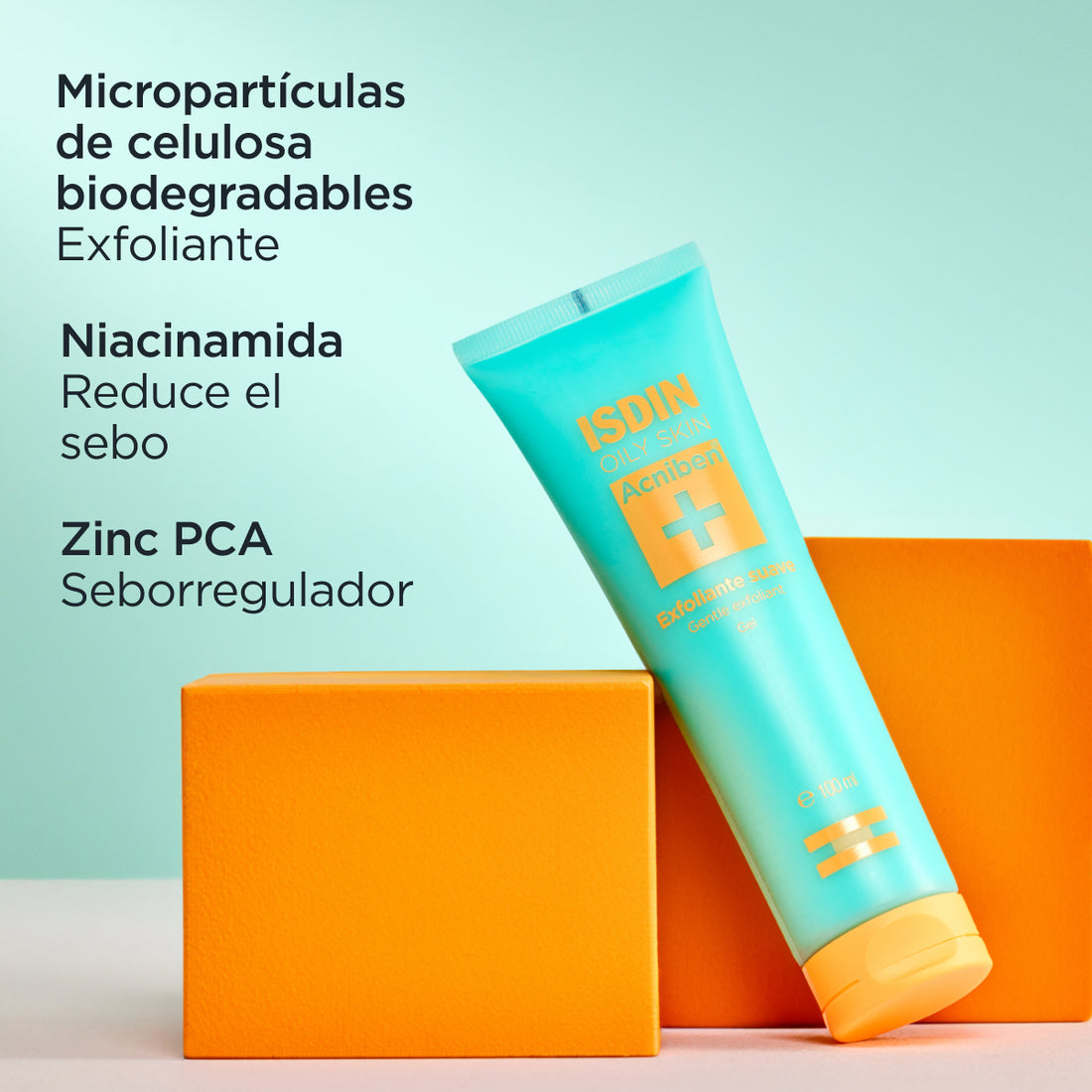 ISDIN Acniben Limpiador matificante (400ml) + Acniben Exfoliante Suave (100ml) PACK + Regalo: ISDIN Fusion Water Magic SPF 50 (10ml)