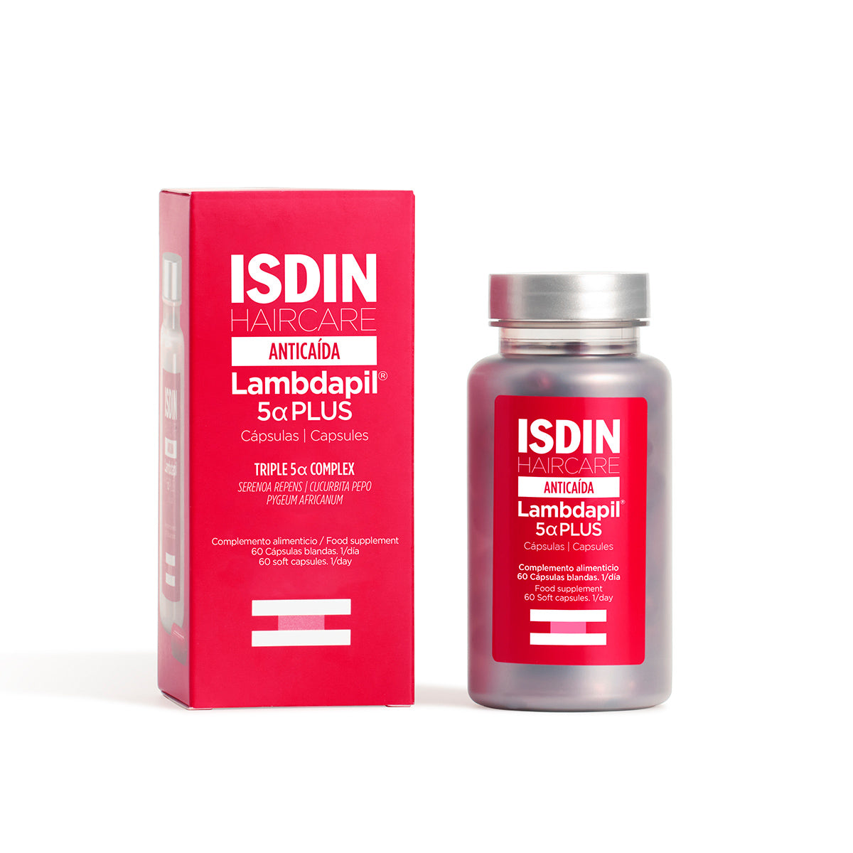 ISDIN Lambdapil 5α Plus Cápsulas (60 compromidos)
