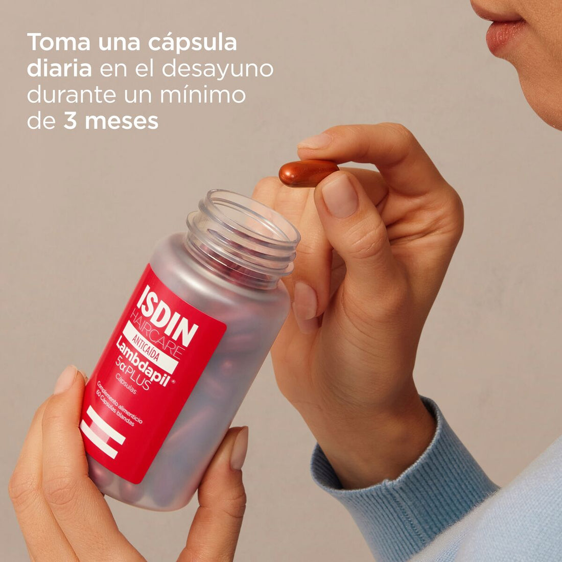 ISDIN Lambdapil 5α Plus Cápsulas (60 compromidos)