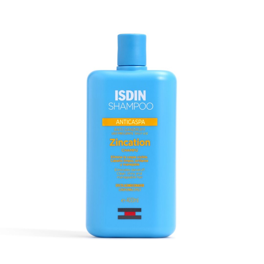 ISDIN Shampoo Anticaspa Zincation Champú (400ml)