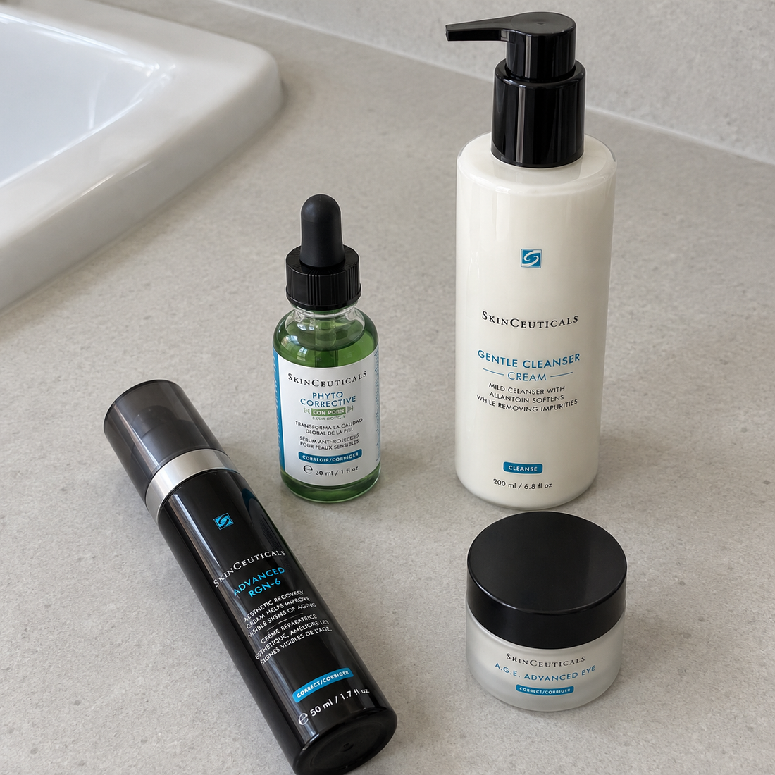 Rutina de noche SkinCeuticals · 4 pasos + P-Tiox de regalo