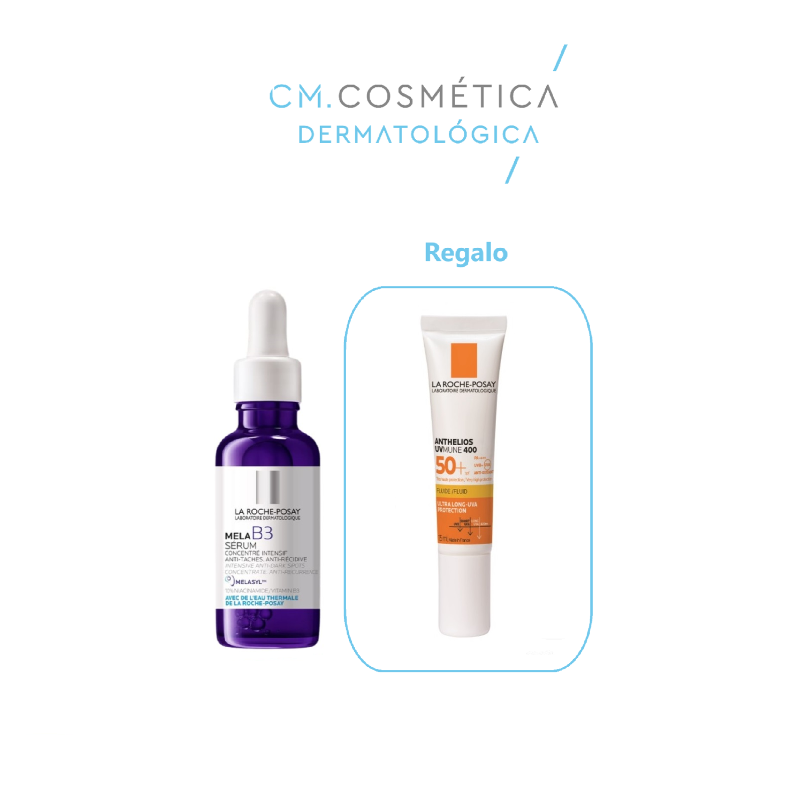 La Roche Posay Mela B3 Sérum Despigmentante Con Niacinamida (30ml) + REGALO:  Anthelios UVMUNE 400 SPF 50 (15ml)