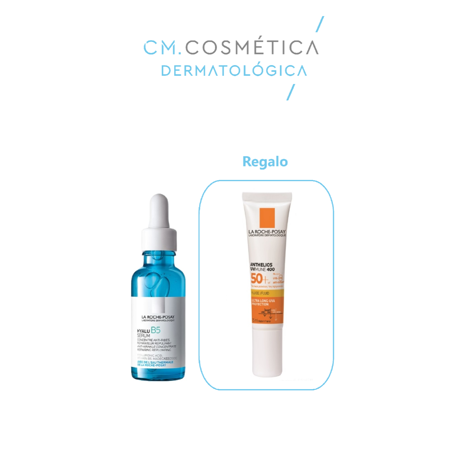 Hyalu B5 Sérum (30ml) La Roche Posay + REGALO:  Anthelios UVMUNE 400 SPF 50 (15ml)