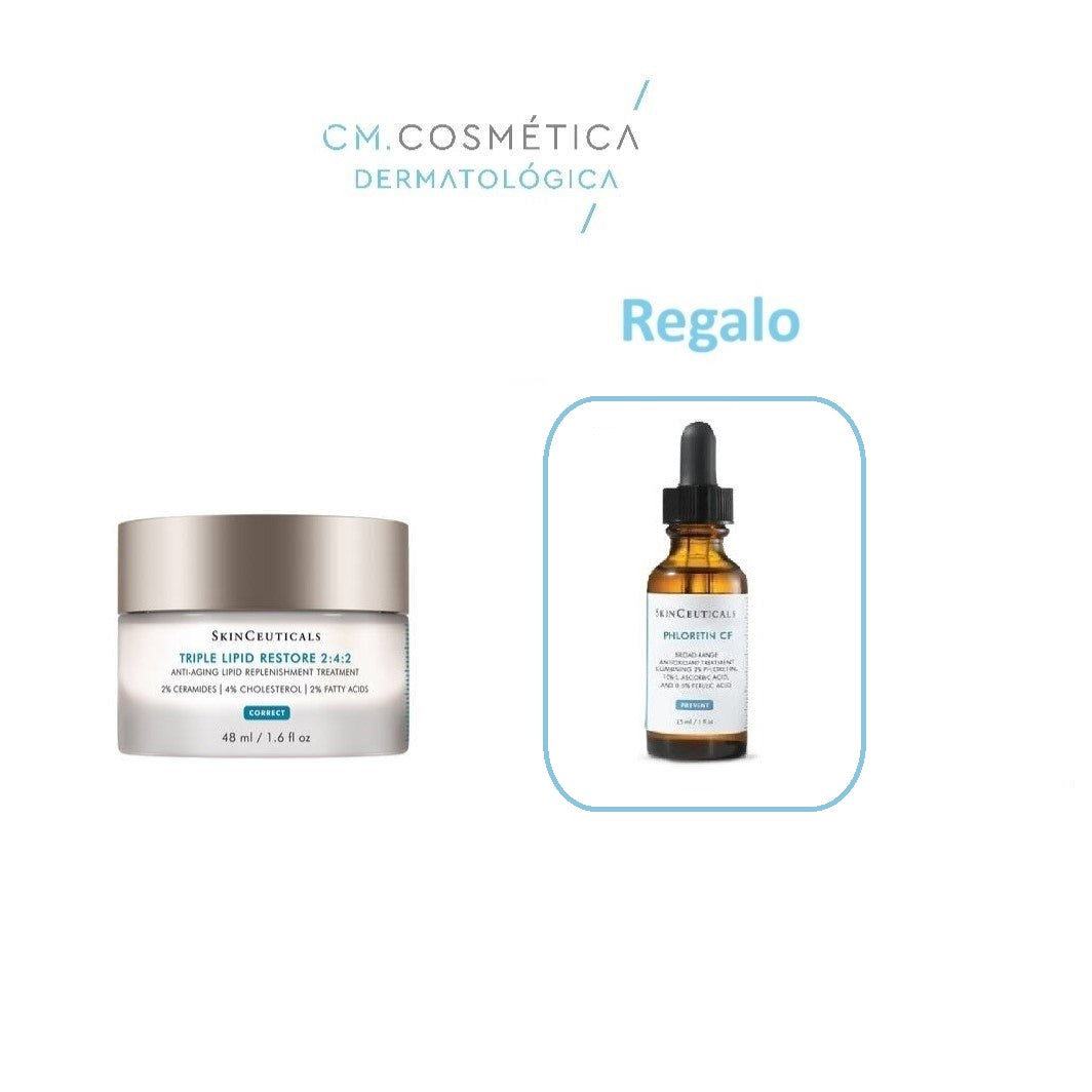 Skinceuticals Triple Lipid Restore 2:4:2 (50ml)+REGALO Phloretin CF Serum (15ml) PACK