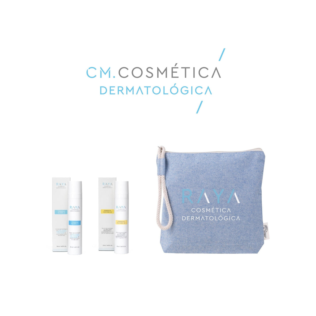 PACK REJUVENECIMIENTO: Fórmula Textura  α β. + Fórmula Global A. de RAYA Cosmética Dermatológica + REGALO: Neceser