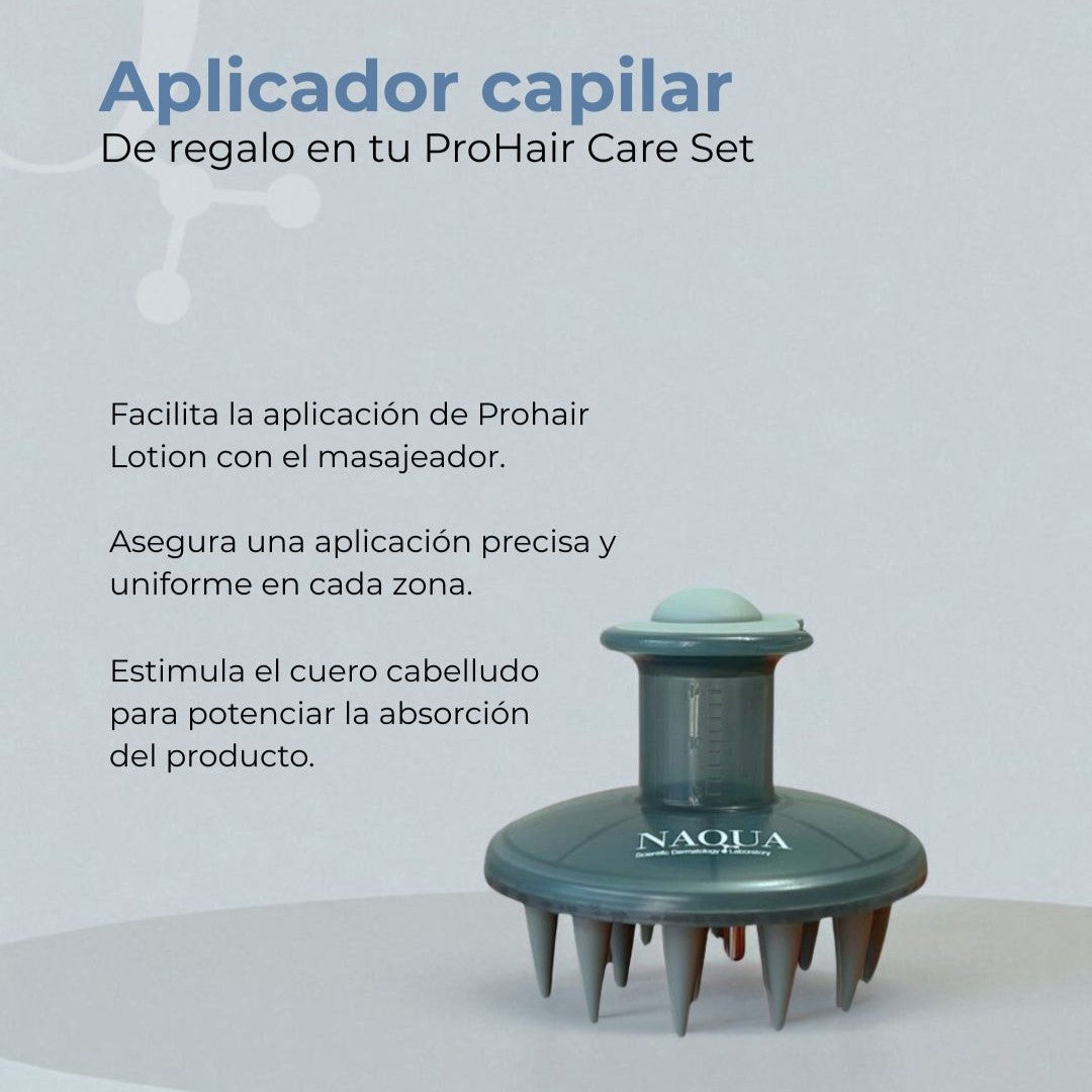 Naqua Pack ProHair: Naqua ProHair Shampoo (200ml)+Naqua ProHair Lotion (100ml)+REGALO: Aplicador Capilar
