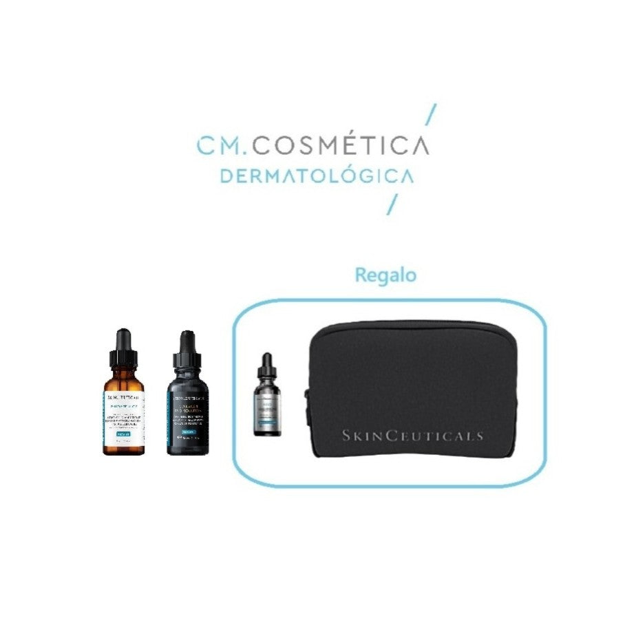 Skinceuticals Phloretin CF Serum (30ml) + Collagen Pro-Solution (30ml) + Regalo: P-Tiox (15ml)+ Neceser PACK