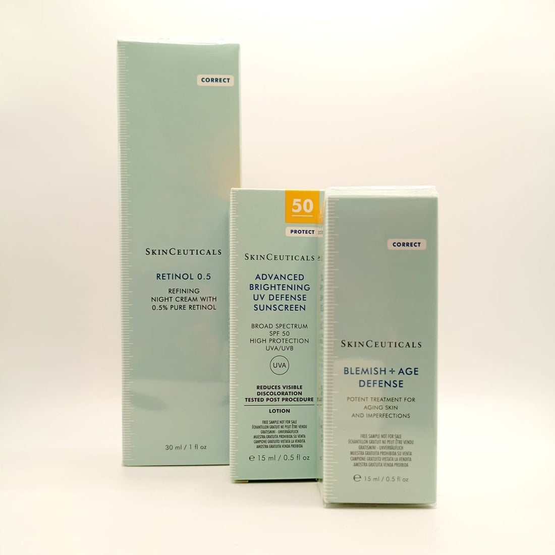 Retinol 0.5 (30ml) REGALO: Blemish & Age Serum (15ml)+Advanced Brightening SPF 50 (15ml) PACK