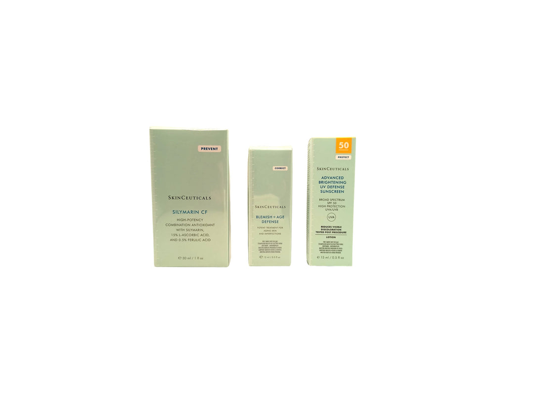 Skinceuticals Silymarin C F (30ml)+Regalo Valorado en 79€: Blemish & Age Defense (15ml)+Advanced Brightening SPF (15ml) Kit Imperfecciones