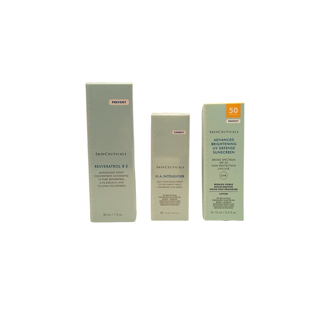 Skinceuticals Resveratrol BE (30ml)+Regalo Valorado en 79€: H.A intensifier (15ml)+ Advanced Brightening SPF (15ml) Kit Densidad Y Firmeza