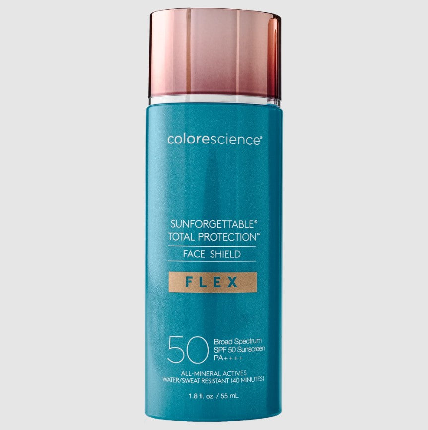 Colorescience Flex Sunforgettable Total Protection-Pantalla Solar FPS 50 Adaptable a Tonos /Light (55ml)