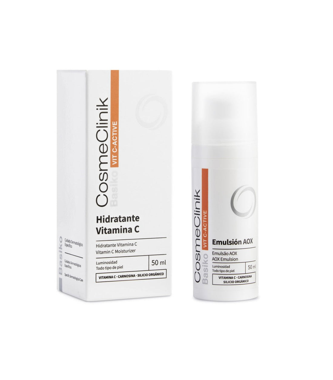 Faster Melan Retin (30ml)+ Basiko Hidratante Vitamina C (50ml) + Faster Melan SPF 50+ (50ml) PACK ANTIMANCHAS