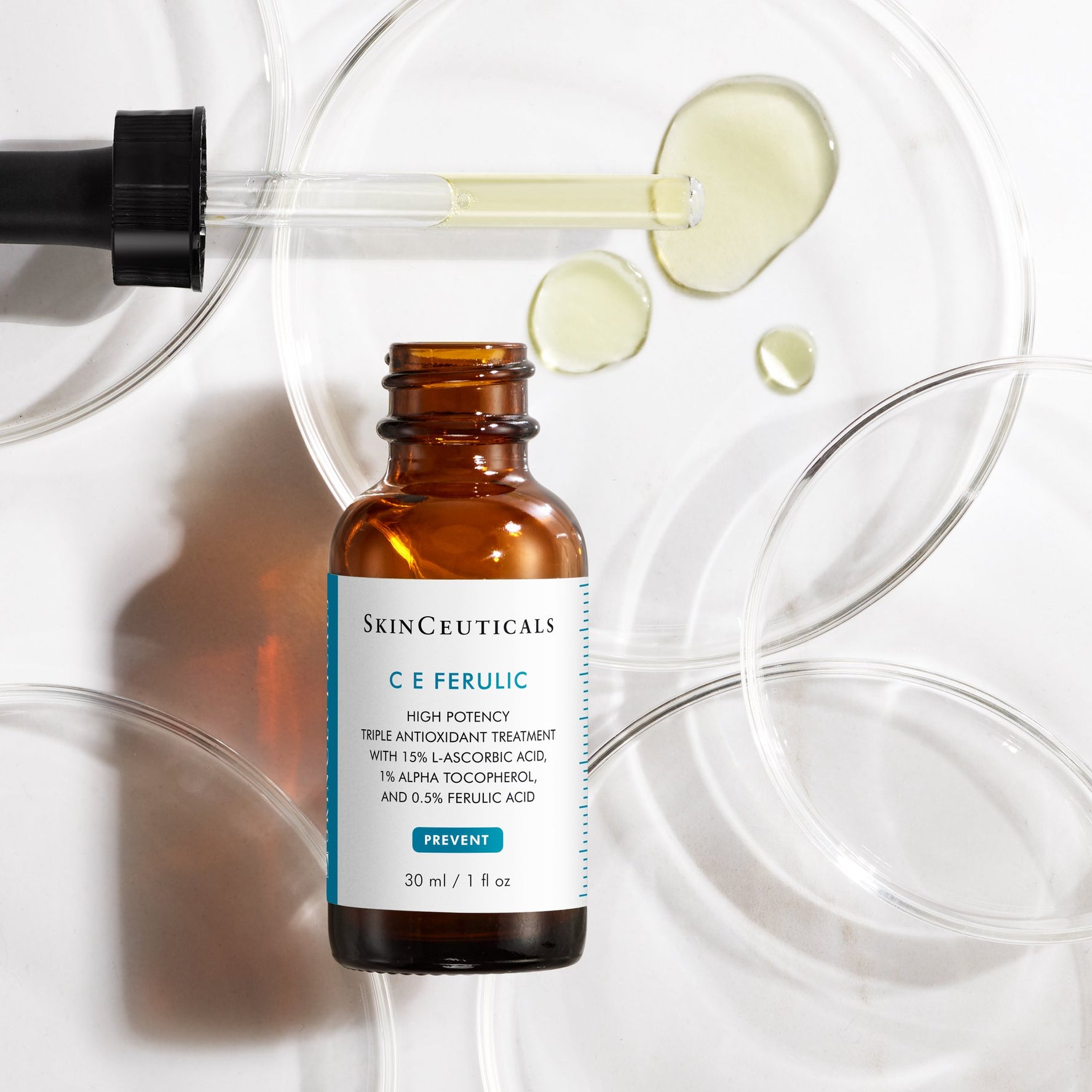 Skinceuticals C E Ferulic (30ml)+Regalo Valorado en 79€: H.A Intensifier (15ml)+Advanced Brightening SPF (15ml) Kit Arrugas Y Firmeza