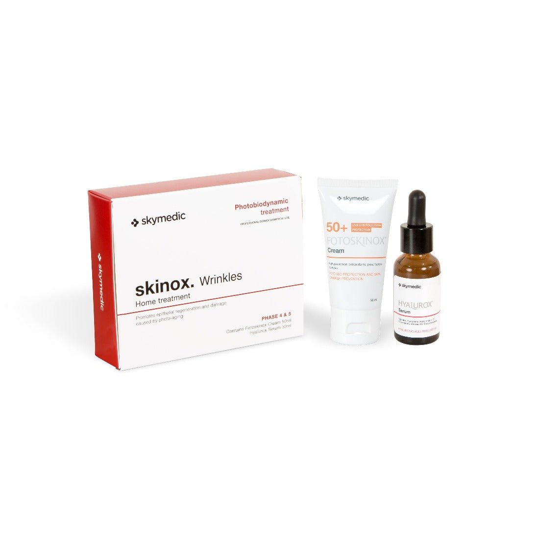 Skinox Wrinkles-Home Treatment (Cream 50ml+Serum 30ml)