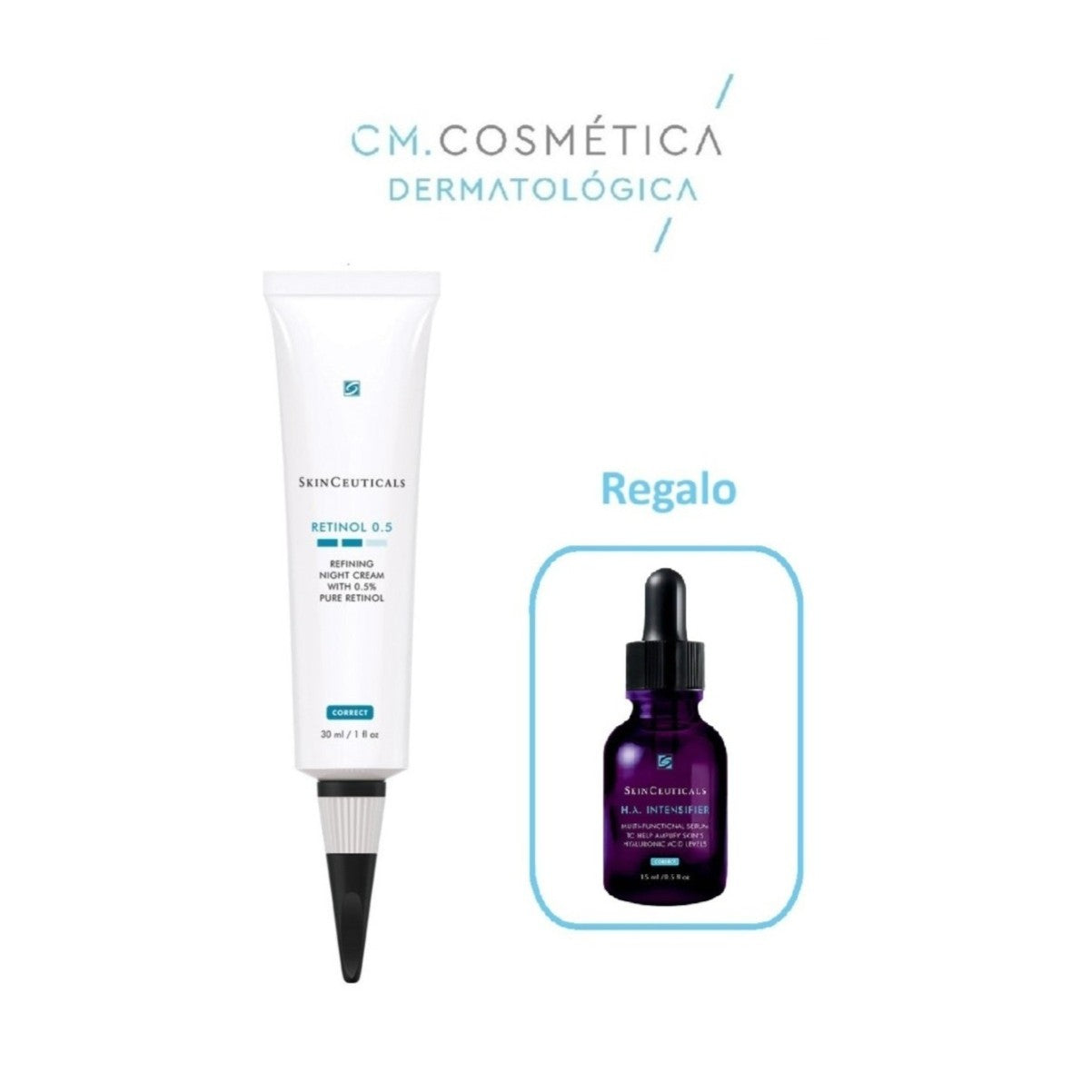 Retinol 0.5 (30ml) + REGALO: H.A intensifier (15ml) PACK