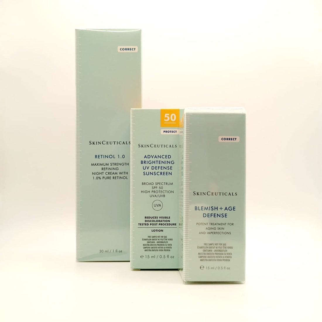 Retinol 1.0 (30ml) REGALO: Blemish & Age Serum (15ml)+Advanced Brightening SPF 50 (15ml) PACK