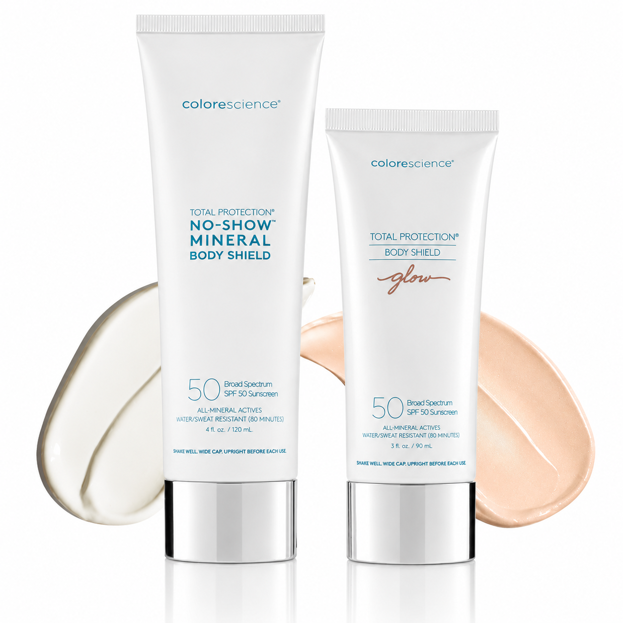 Colorescience No Show Corporal (120ml) + Colorescience Glow Corporal (90ml) + REGALO: Neceser PACK