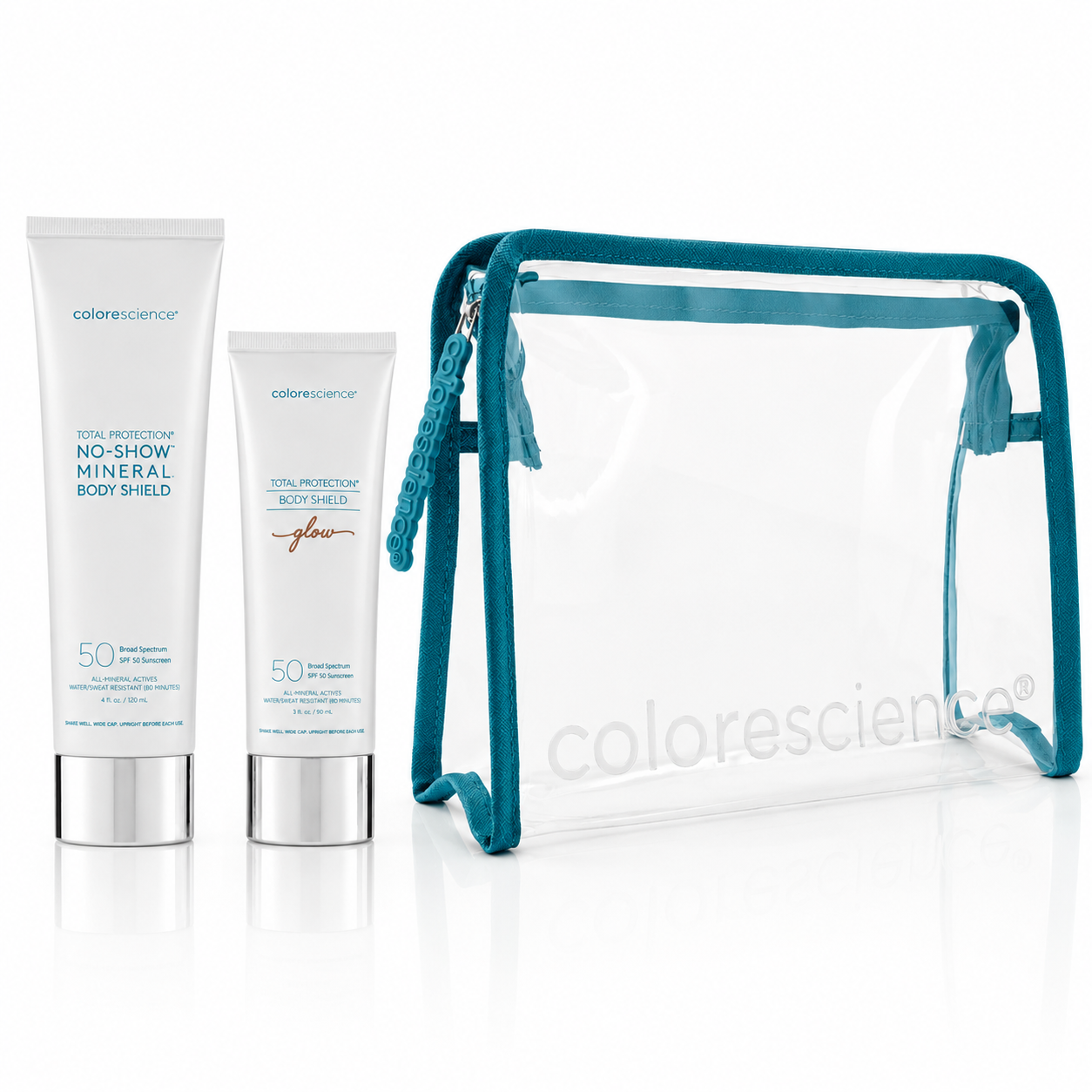 Colorescience No Show Corporal (120ml) + Colorescience Glow Corporal (90ml) + REGALO: Neceser PACK