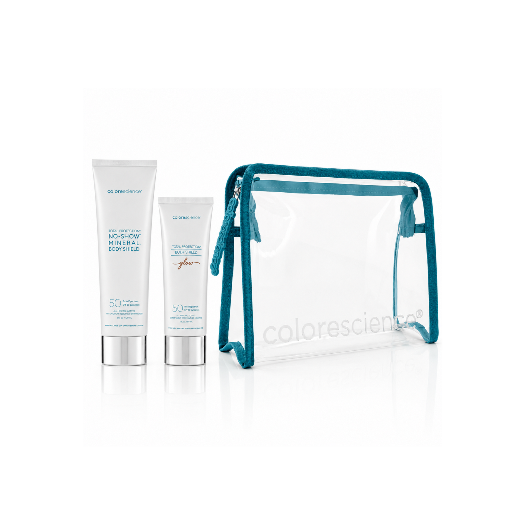 Colorescience No Show Corporal (120ml) + Colorescience Glow Corporal (90ml) + REGALO: Neceser PACK