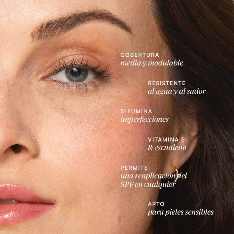 Toty Ilumina CC Creamy Compact SPF 50 Tono (10g) — facial, fotoprotector facial, vista 5