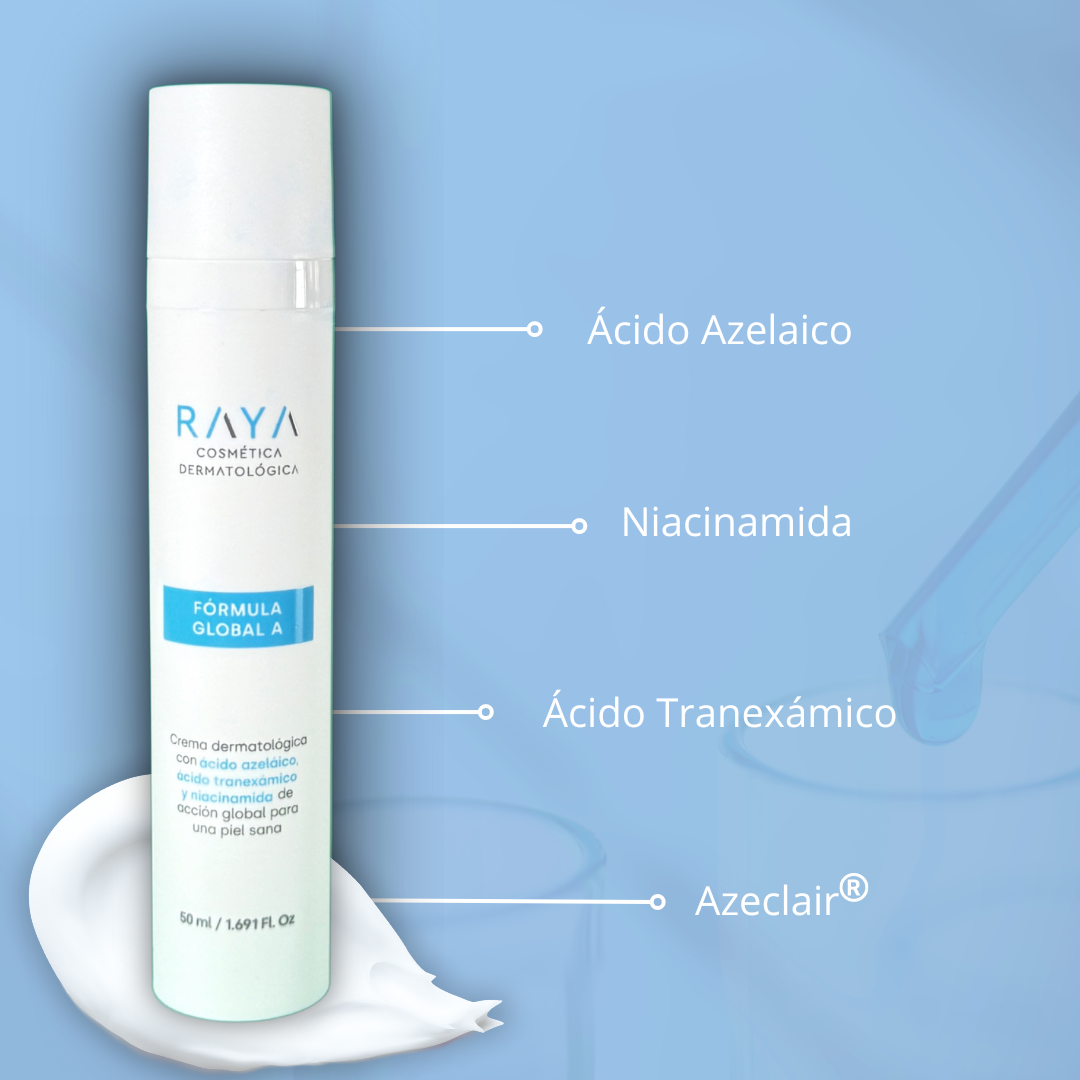 FÓRMULA GLOBAL A. RAYA Cosmética Dermatológica.