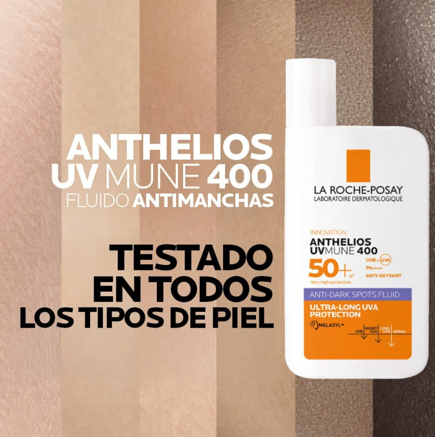 La Roche Posay Anthelios UVmune 400 Fluido Antimanchas SPF50+ (50ml)