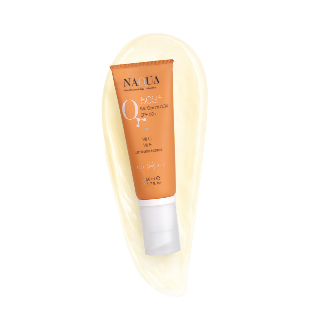 NAQUA Q50S+ Silk Serum AOX SPF 50+ (50ml)