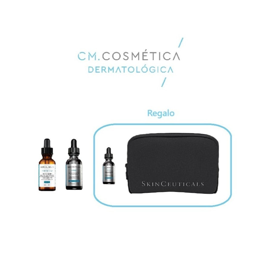 Skinceuticals Phloretin CF Serum (30ml)+P-TIOX SKINCEUTICALS (30ml)+Regalo: P-Tiox (15ml)+ Neceser PACK