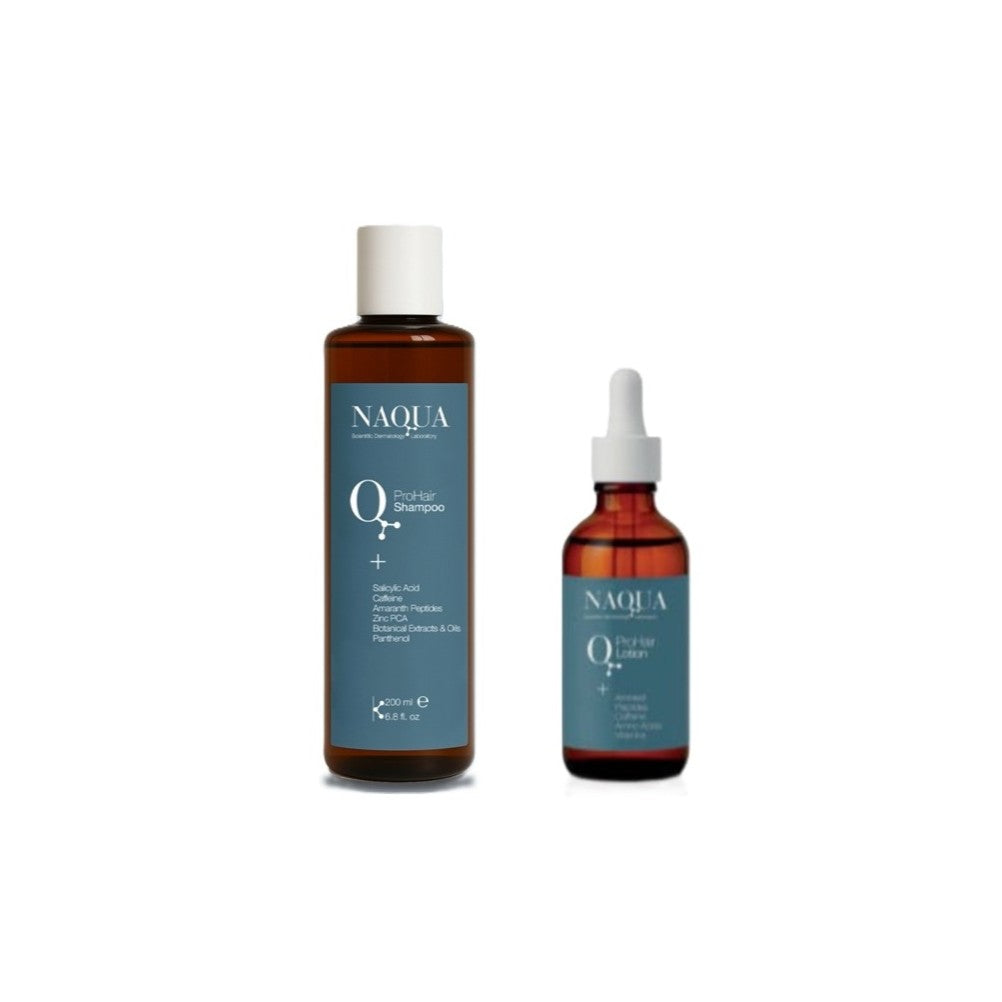 Naqua Pack ProHair: Naqua ProHair Shampoo (200ml)+Naqua ProHair Lotion (100ml)+REGALO: Aplicador Capilar