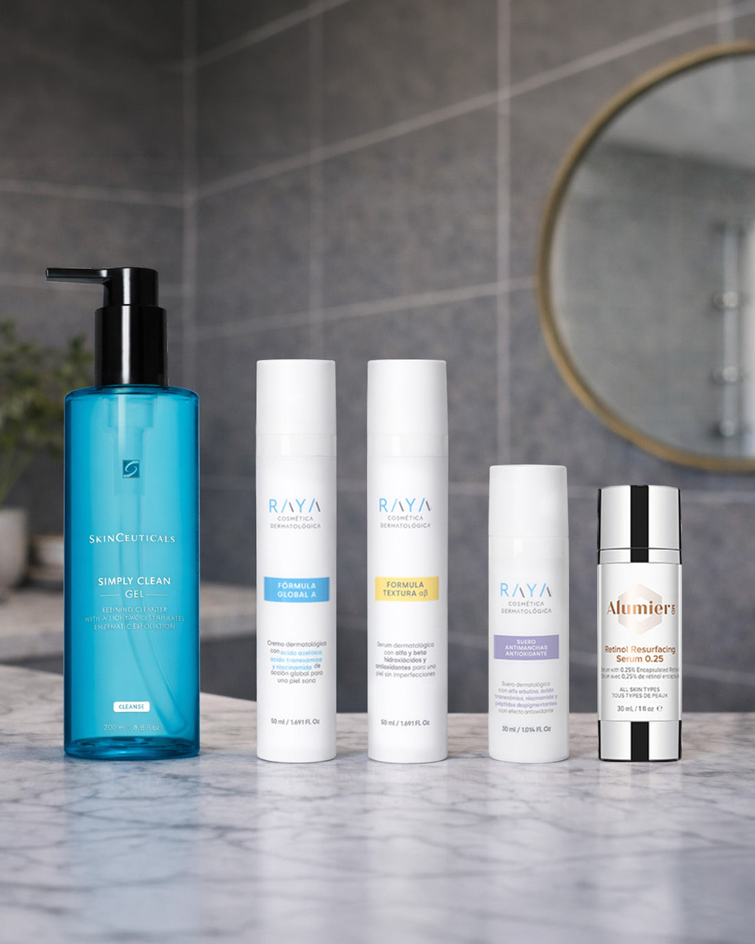 Pack de rutina dermatológica completa para transformar y rejuvenecer tu piel