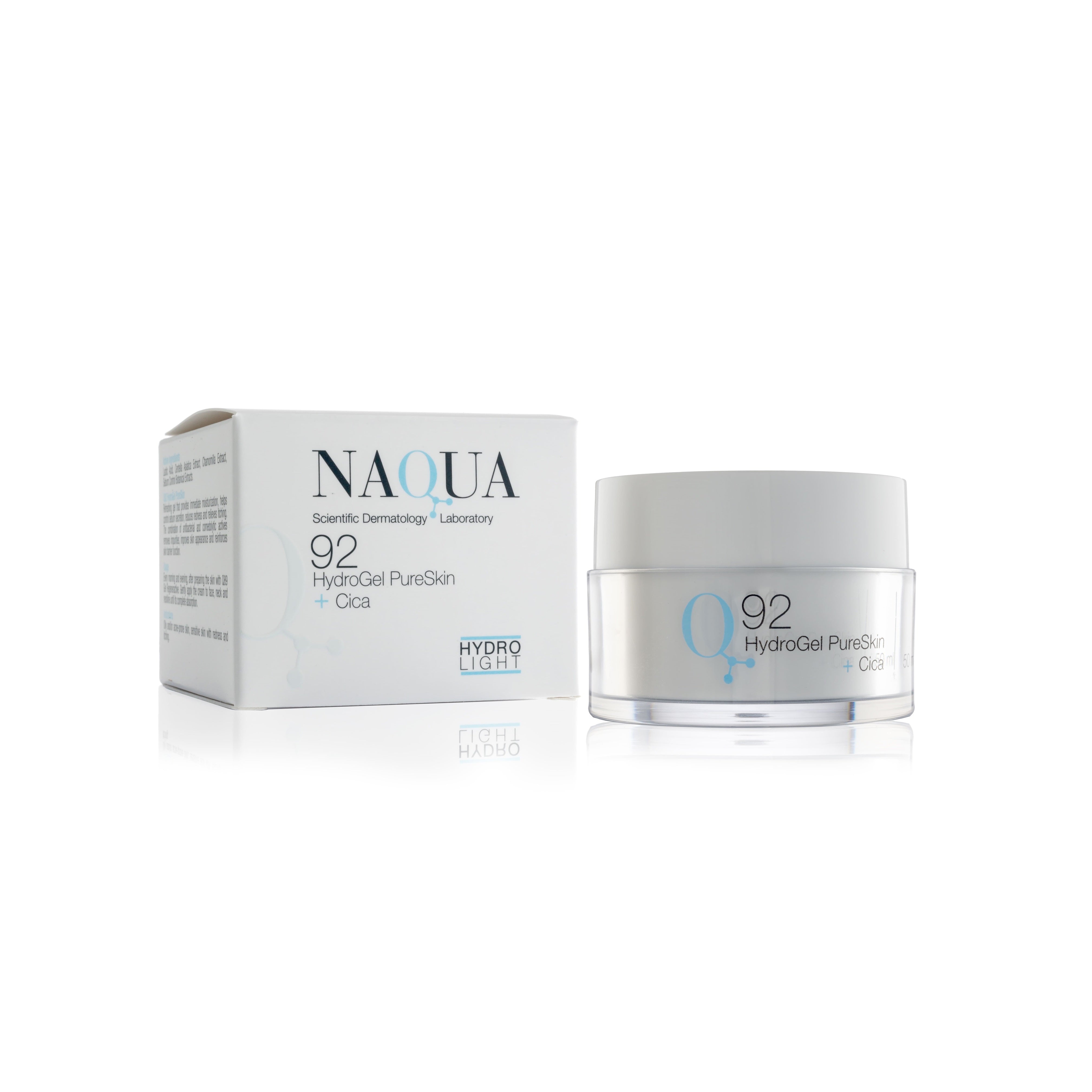 NAQUA Q92 HydroGel PureSkin+Cica (50ml)