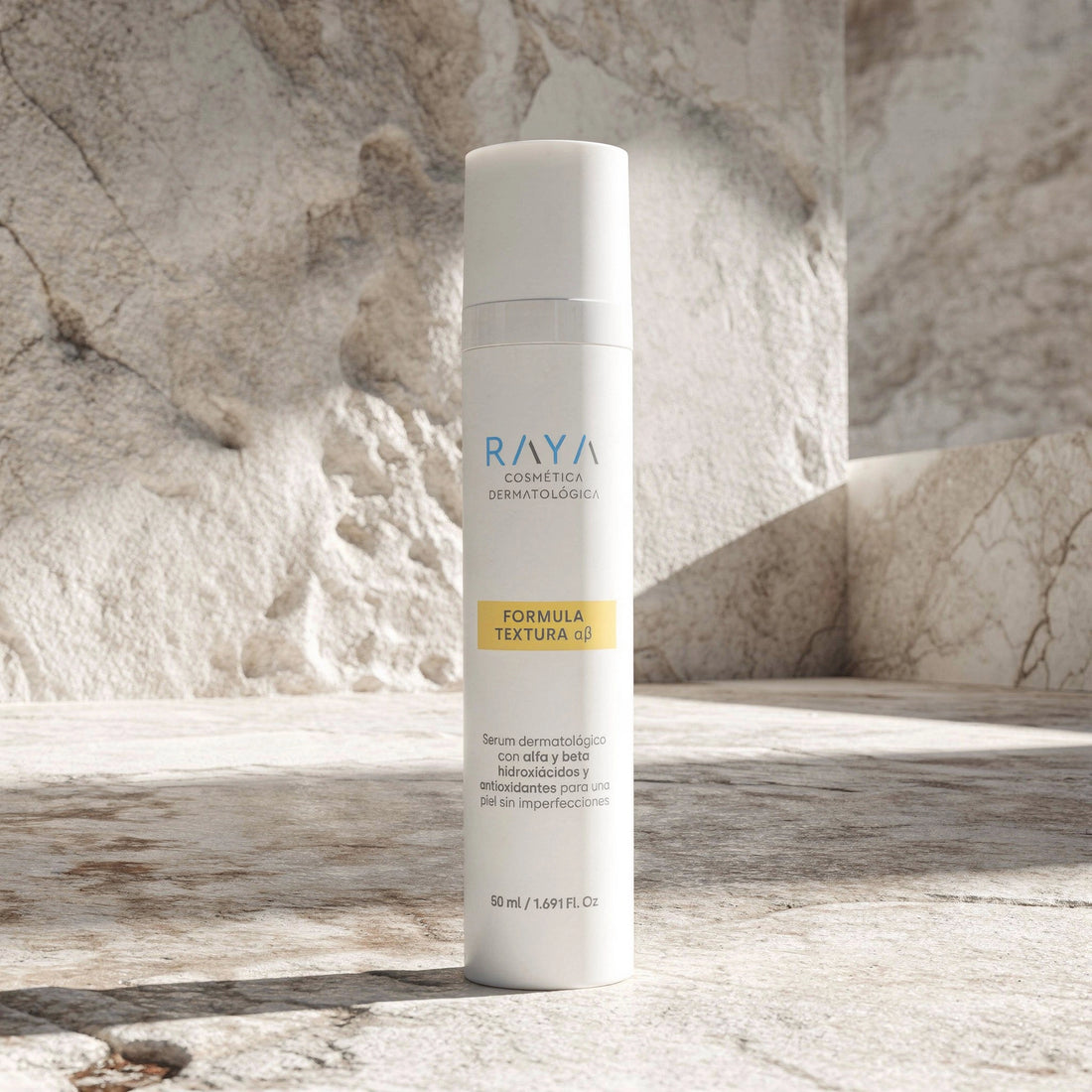 RAYA Cosmética Dermatológica. Fórmula Textura  α β. con Alfa y Beta hidroxiácidos (50ml)