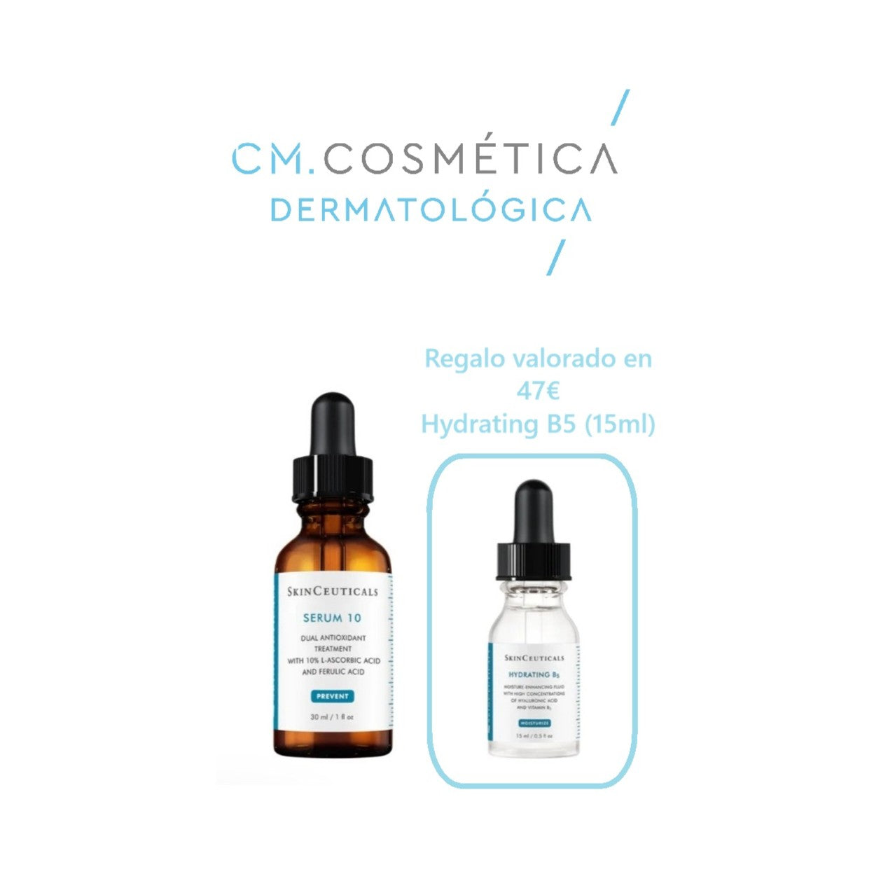 Skinceuticals Serum 10 (30ml) + Regalo: Hydrating B5 (15ml) PACK
