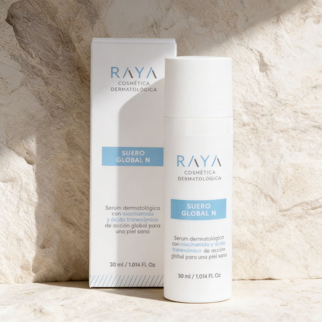 RAYA Cosmética Dermatológica Suero Global N. con Niacinamida y Ácido Tranexámico (30ml)