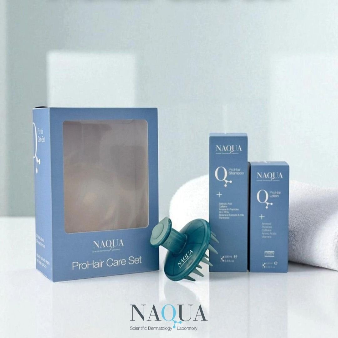 Naqua Pack ProHair: Naqua ProHair Shampoo (200ml)+Naqua ProHair Lotion (100ml)+REGALO: Aplicador Capilar